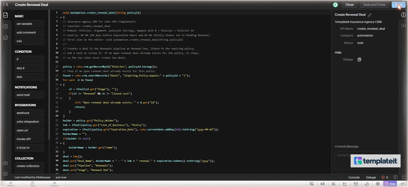 create_renewal_deal saved with no errors